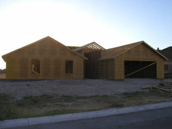 Front of the house - July 24, 2005